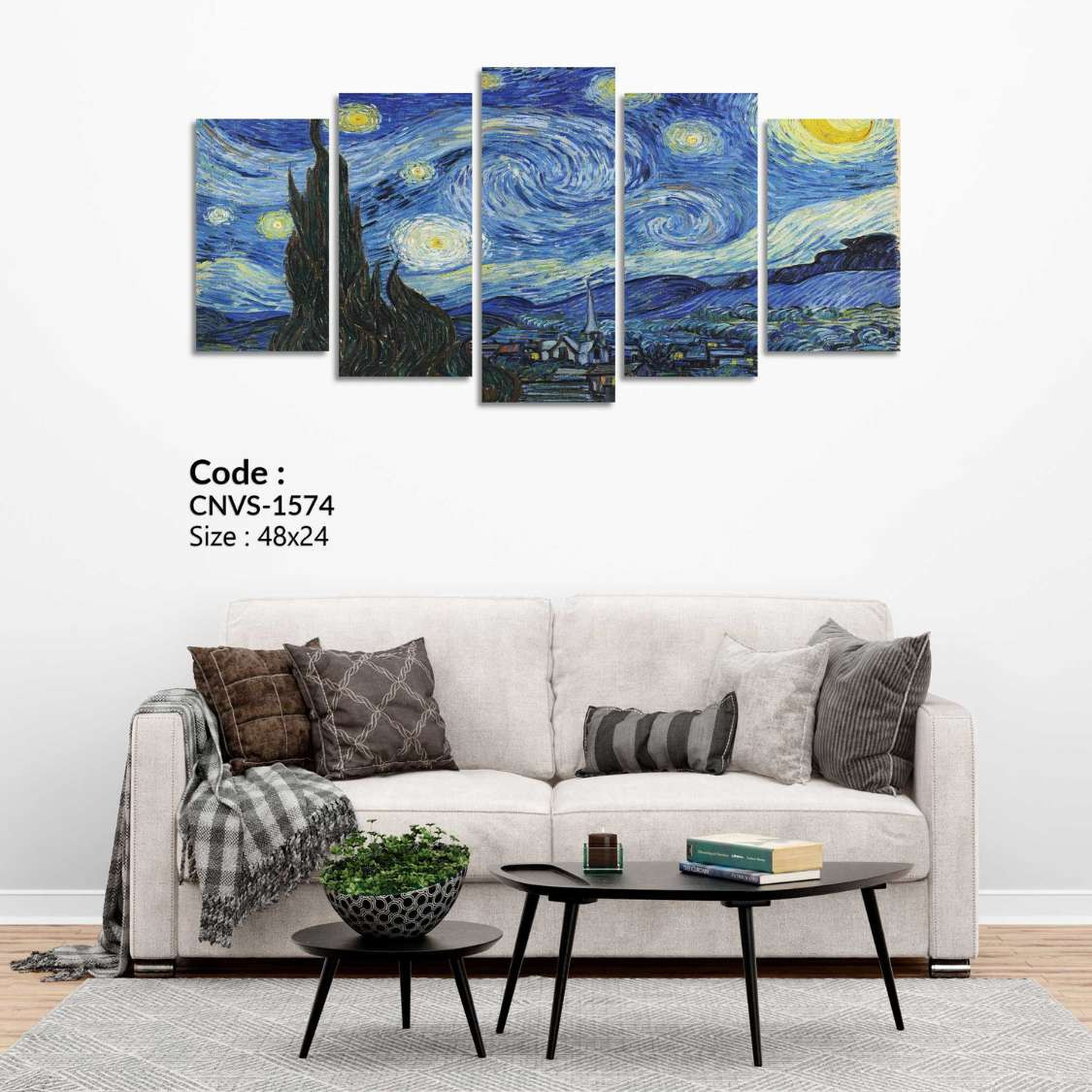 Aesthetic Art PVC Wall Art For Home Decor CNVS